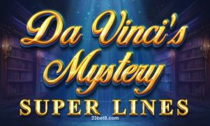 Hình ảnh minh họa trò chơi Da Vinci's Mystery Super Lines tại 33bet8